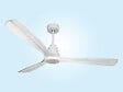 PURLINE - Ventilateur de plafond Réversible  Thermostat Dimmable Wifi Moteur à courant continu Toits en pente Télécommande Lumière à trois tons Hypersilence Mémoire - vignette