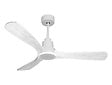 PURLINE - Ventilateur de plafond Réversible  Thermostat Wifi Moteur à courant continu Toits en pente Télécommande Hypersilence Mémoire Shopify Vendible (AUTOMATIQUE) - vignette