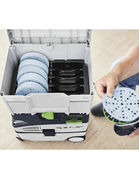 FESTOOL - Coffret avec calage pour abrasifs FESTOOL Systainer³ SYS-STF D150 - large