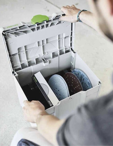FESTOOL - Coffret avec calage pour abrasifs FESTOOL Systainer³ SYS-STF-D225 - large