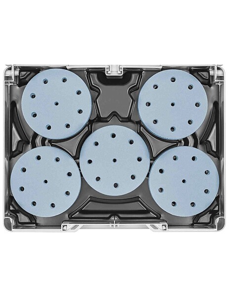 FESTOOL - Coffret avec calage pour abrasifs FESTOOL Systainer³ SYS-STF-80x133/D125/Delta - large