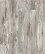 GRANDECO - Papier peint intissé bois - Gris - 10,05x0,53m - vignette