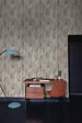 GRANDECO - Papier peint intissé bois - Gris - 10,05x0,53m - vignette