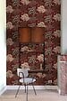 GRANDECO - Papier peint intissé Grandecolife Ciara - Bordeaux - vignette