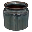 ATMOSPHERA - Cachepot en céramique Bota Bleu 17cm - vignette