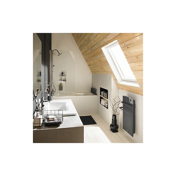 THERMOR - Radiateur sèche-serviettes Majorque - 1400W - Blanc - large