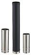 POUJOULAT - Conduit droit pour poêle à granulés - PGI pour poêles à Pellets - Diamètre 80/130 - Longueur 450 - Finition : Inox - vignette