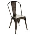 ATMOSPHERA - Chaise en acier Niko Gris vintage Empilable - vignette