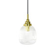C-CREATION - suspension Elica reference 280060 transparent et doré - vignette