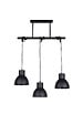 COREP - Suspension métal noir mat DOCK 3L L55cm - vignette