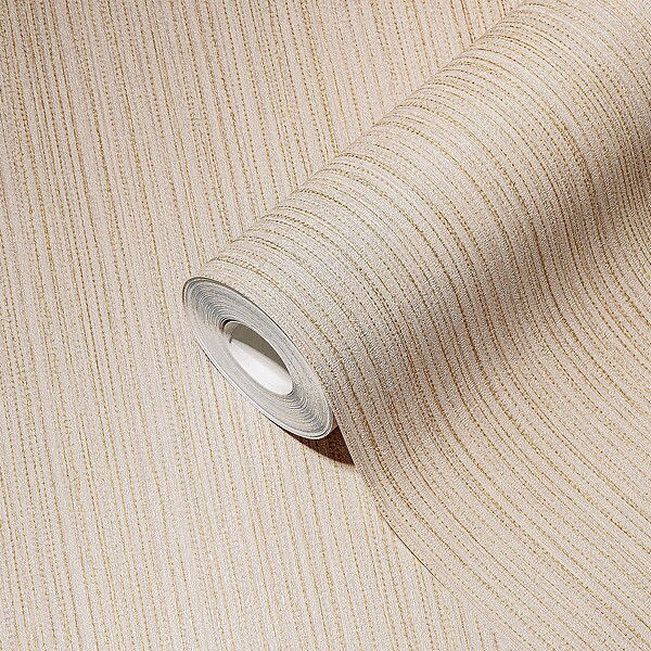 AS CREATION - Papier peint vinyle The BOS - Beige - L.10,05xl.0,53m - large