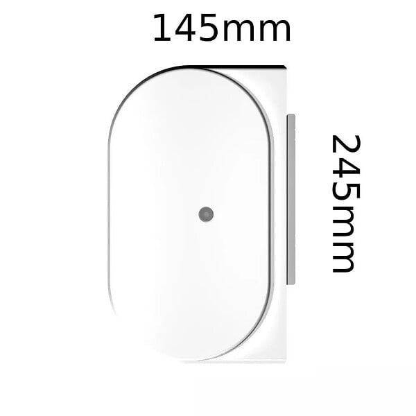 INTERSUN - Store banne coffre intégral CELESTE 5,00x3,00 M (Motorisé Secours à Télécommande - Blanc satiné RAL9010 - Taupe 250g/m²) - large