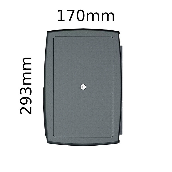INTERSUN - Store banne coffre intégral SOA 6,00x3,50 M (Motorisé Secours à Télécommande - Gris anthracite structuré RAL7016ST - Gris foncé 250g/m²) - large