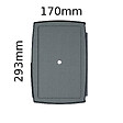 INTERSUN - Store banne coffre intégral SOA 6,00x3,50 M (Motorisé Secours à Télécommande - Gris anthracite structuré RAL7016ST - Taupe 250g/m²) - vignette