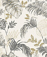 GRANDECO - Papier peint intissé Attitude - Brun or - L.53x10,05m - vignette