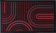 CORYL - Tapis d'entrée SWING ARC - Brun - 76x46cm - vignette