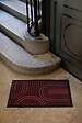 CORYL - Tapis d'entrée SWING ARC - Brun - 76x46cm - vignette