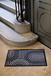CORYL - Tapis de propreté SWING ARC - Gris - 76x46cm - vignette