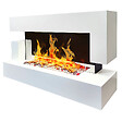 CHEMIN ARTE - Cheminée électrique Design 2000w Blanc - 239 - vignette