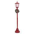 FEERIC LIGHTS & CHRISTMAS - Déco lumineuse intérieur Lampadaire Rouge 1 Lanterne 74 LED - vignette