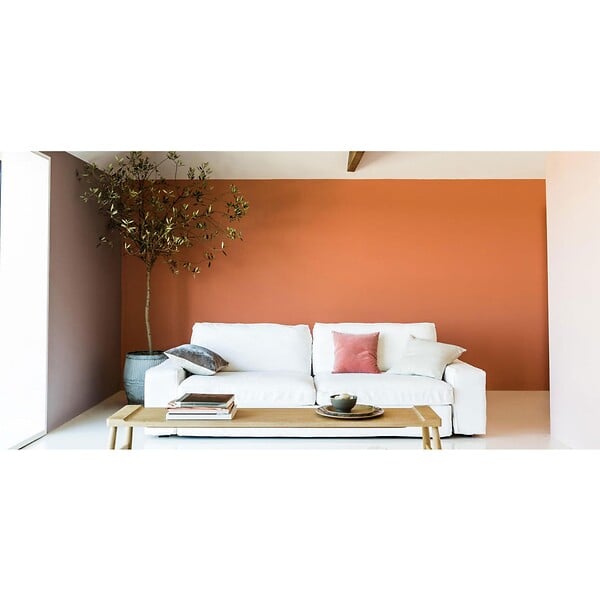 DULUX VALENTINE - Peinture intérieure satin - Orange Confite - 0,5L - large