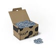 EMUCA - Lot de 500 vis, tête plate Pozidrive, diamètre 6.2mm, 13mm, Euro, acier, zingué - vignette