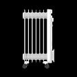 Radiateur bain huile mobile - 1500W - vignette