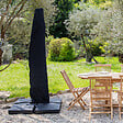 HAPPY GARDEN - Housse 218cm pour parasol déporté - vignette