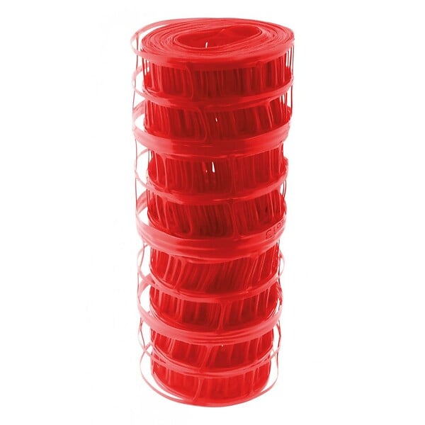 JANOPLAST - Grillage avertisseur Ø30cm en 100m - Rouge - Janoplast - large