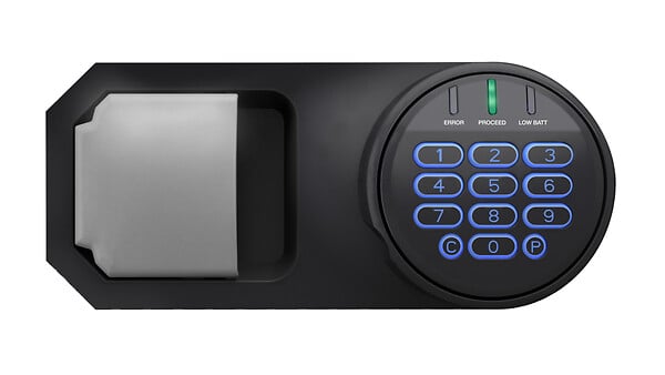 MASTER LOCK - Coffre-fort sécurité, à combinaison électronique - Format L - large