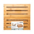 5 FIVE SIMPLY SMART - Panier de rangement en bambou plein - Brun - L.31xl.31cm - vignette