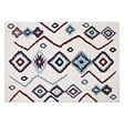 ATMOSPHERA - Tapis rectangulaire ethnique - Multicolore - 60x110cm - vignette