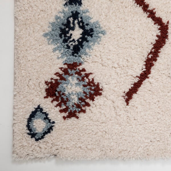ATMOSPHERA - Tapis rectangulaire ethnique - Multicolore - 60x110cm - large