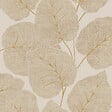 GRANDECO - Papier peint intissé Ciara - Dorée beige - vignette