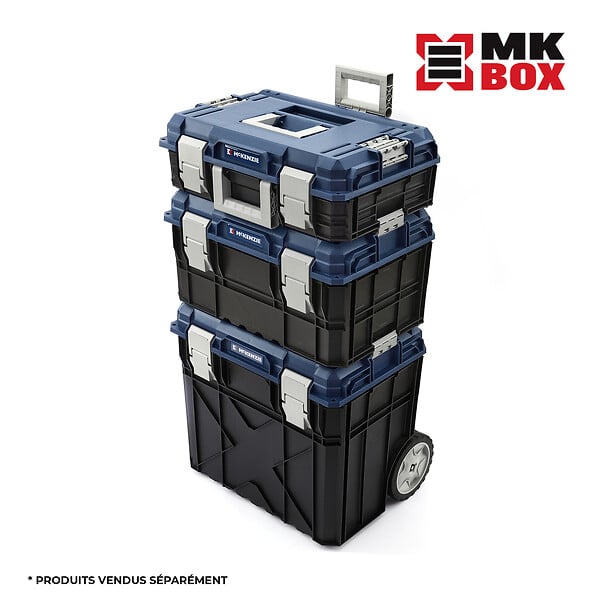 MC KENZIE - Boite à outils MK Box - 2 poignées - H19cm - large