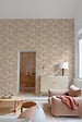 GRANDECO - Papier peint intissé Ciara - Dorée beige - vignette