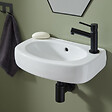 PLANETE BAIN - Mitigeur lave-mains noir mat H 15 cm - vignette