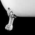 ROGIER & MOTHES - Baignoire sur pieds rétro DARLINGTON Noire 175 cm Pieds de Lion Chromés - vignette