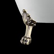 ROGIER & MOTHES - Baignoire sur pieds rétro DARLINGTON Noire 175 cm Pieds de Lion Bronze jaune vieilli - vignette
