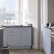 DULUX VALENTINE - Laque acrylique Valénite Satin - Gris Building - 0,5L - vignette