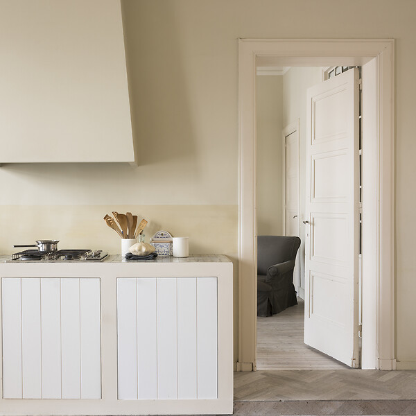 DULUX VALENTINE - Laque acrylique Valénite Satin - Blanc Cassé - 2L - large