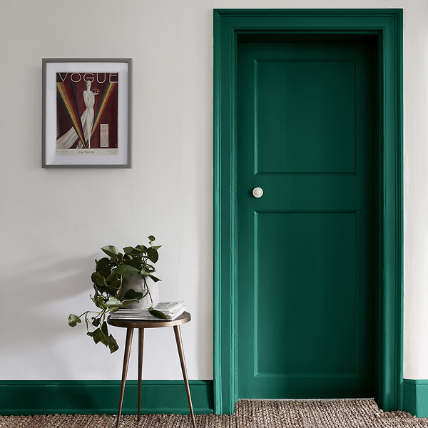 DULUX VALENTINE - Laque Acrylique Satin - Vert Basque - 125ml - large
