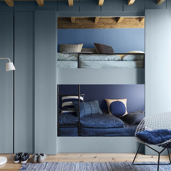 DULUX VALENTINE - Laque acrylique multi-supports Valénite Bleu Gris - 2L - large