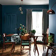 DULUX VALENTINE - Laque Acrylique Valénite Satin-Bleu Paon-0.5L - vignette