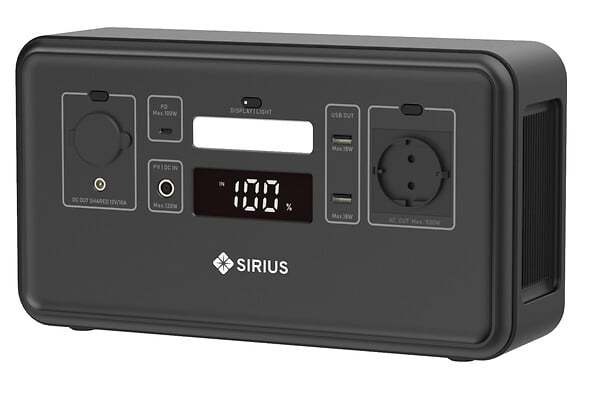SIRIUS - Station électrique portable Newton - 500W - large