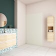 AICA SANITAIRE - AICA Panneau mural de douche couleur ivoire 90x210cm avec les profiles de finition BLANCPanneaux muraux salle de bain habillage mural aluminium - vignette