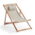 OVIALA - Lot de 2 chiliennes eucalyptus taupe - Socoa - vignette