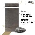 MAZDA - Radiateur sèche-serviette 1000W - Inertie sèche - Pierre naturelle - Thermostat Programmable - Gris - Terra Mazda - vignette