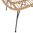 ATMOSPHERA - Fauteuil rotin Keko - Beige - vignette