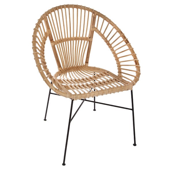 ATMOSPHERA - Fauteuil rotin Keko - Beige - large